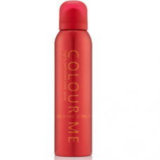 Colour Me  Body Spray Red 150Ml