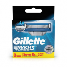 Gillette Mach 3 Turbo Cartridges 8S