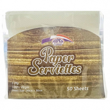 Arpico Paper Serviette  1Ply Docket  50Pcs