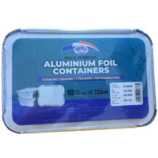 Arpico Family Aluminum Foil Container Round 10Pcs 700Ml