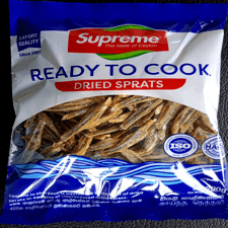 Supreme  Dryfish Dried Sprats Headless  To Cook 200G