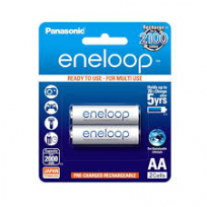 Panasonic Battery Envelop Aa 2000Mah Rechargeable Battery 2Pcs