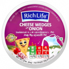 Richlife Cheese Wedges Onion 120G 