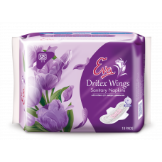 Eva Sanitary Napkins Dritex Wings 10Pcs