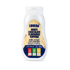 Lovera White Chocolate Flavoured Topping 325G