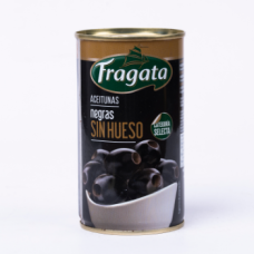 Fragata Olives 350G Pitted Black